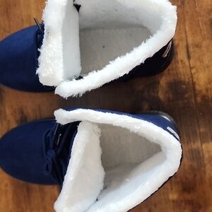 FP 2026 Winter New Women's Snow Boots, PU Sole, Thin Sole, Non-Slip, Warm,